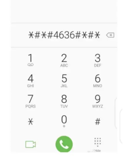 Screenshot_20200823-123840_1598262832699 When someone does something secretly on your phone, here is a code to  know what was done