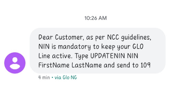 Screenshot_20201219-103124_1608370671968 How to link your phone number with NIN For all networks (Full Details)