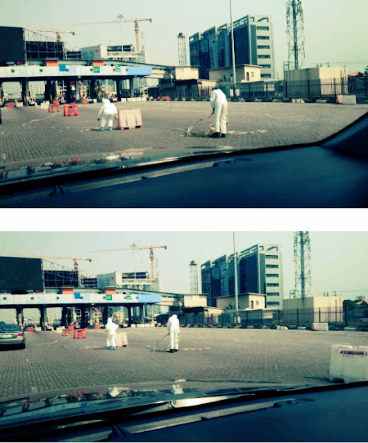 Screenshot_20210116-105535_1610791390484 Lekki massacre: Forensic investigators spotted at Lekki toll gate (Photos)