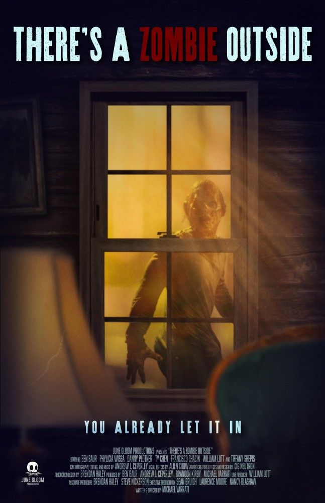 there-s-a-zombie-outside_poster1153450521243670800 Movie: There's A Zombie Outside (2025)
